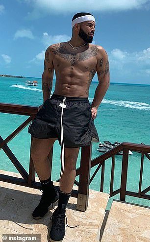 Drake shared this photo in 2019, prompting comments suggesting he had undergone liposuction