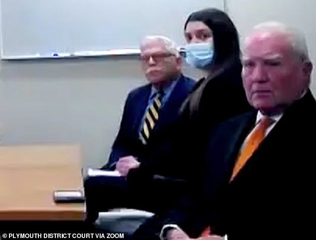 Lindsay was charged with the children's murders after they were discovered in the basement of their home in Duxbury, Massachusetts on January 24, 2023.  (Image: mother in court)