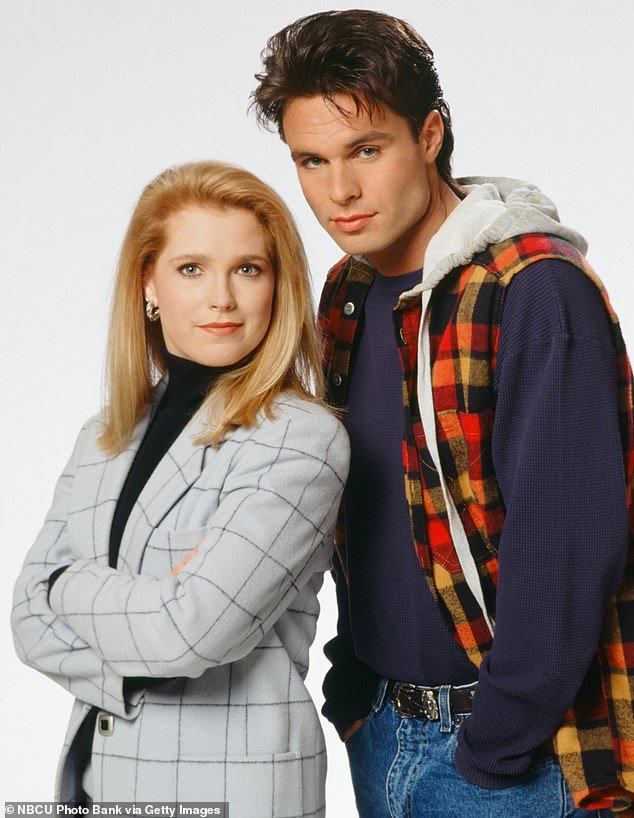 Another returning player from the 1980s is Melissa Reeves, who returns to the role of Jennifer Horton;  pictured on the show with Matthew Ashford in 1993