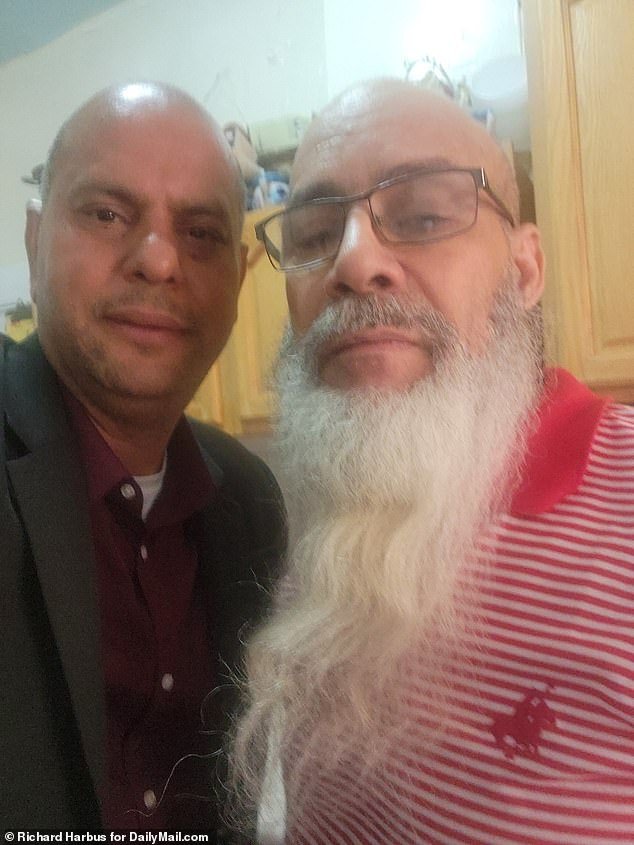 Alba (right) fled to upstate New York and planned to move back to his home in the Dominican Republic as he feared for his life after being charged