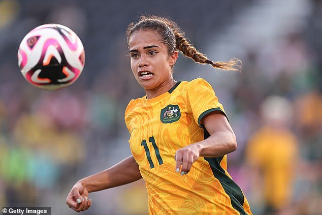 The raw Fowler is athletically gifted and made her debut for the Matildas at the age of 15