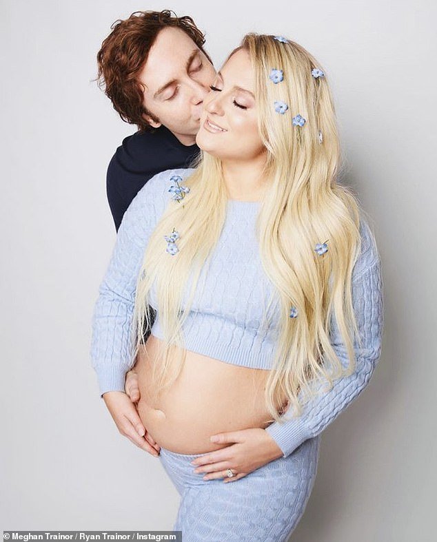 Meghan and her Spy Kids star husband Daryl Sabara (left) welcomed their second son on July 1, 2023, shortly after she returned to the United States