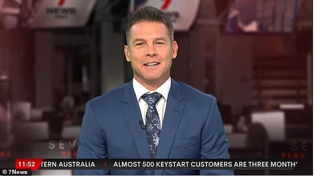 Cousins ​​has recently begun to rebuild his life and now works at Channel 7 three times a week as a sports newsreader in Perth