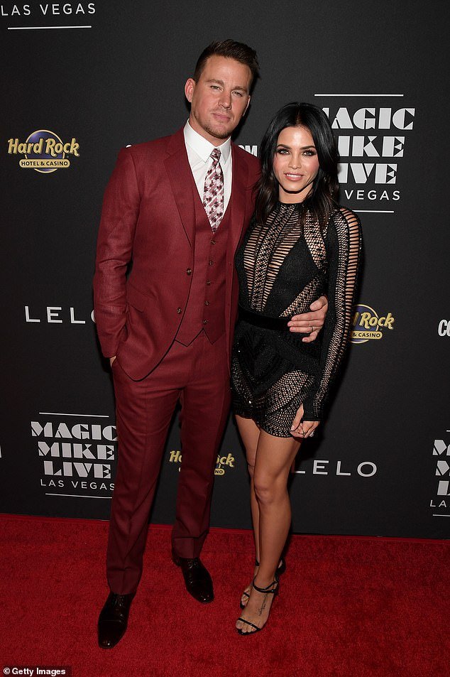 Tatum and Dewan were pictured at the debut of the show Magic Mike Live Las Vegas at the Hard Rock Hotel & Casino on April 21, 2017 in Las Vegas, Nevada