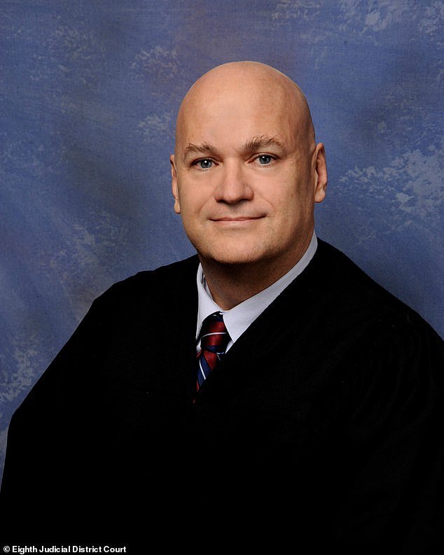 Clark County District Court Judge Bill Henderson, pictured here, had heard the case