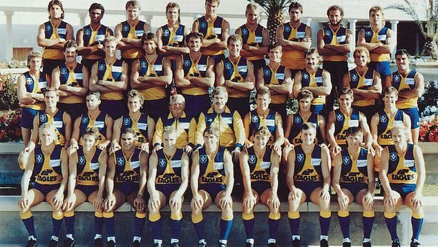 The former wingman was part of the inaugural West Coast Eagles team in 1987