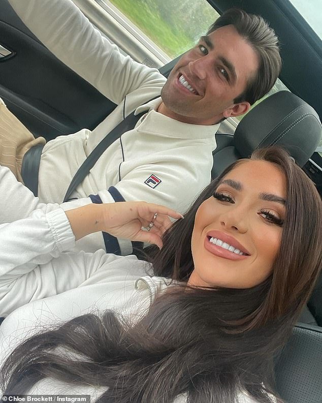 The couple confirmed earlier this month that they were back together after calling it quits again in March, with Chloe admitting: 'I couldn't be single if I tried!'