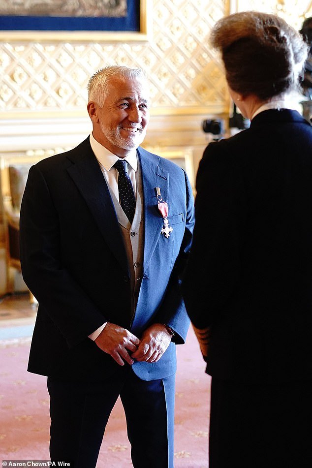 After the ceremony, Paul said he felt 'very proud' to have been made an MBE, but wished his grandmother had been alive to witness it