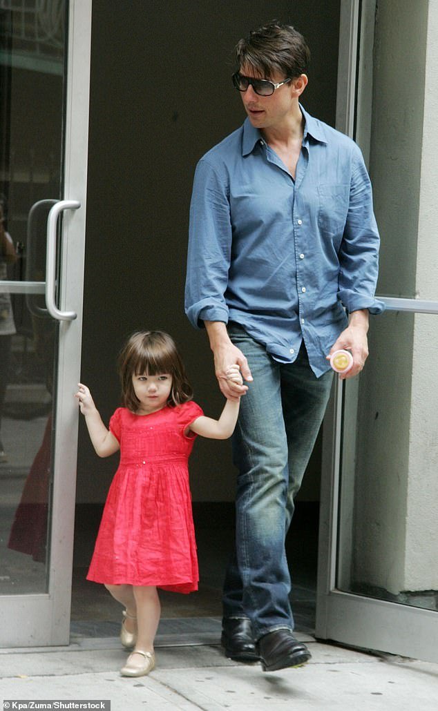 Speaking exclusively to Dailymail.com last year, an insider explained that Tom 'has no role in it [Suri's] life' - after it was previously revealed that the couple have not seen each other for years (pictured together in 2008)
