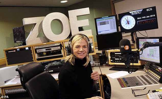 In March, Zoe revealed her plans to take some time away from Radio 2 following her mother's diagnosis