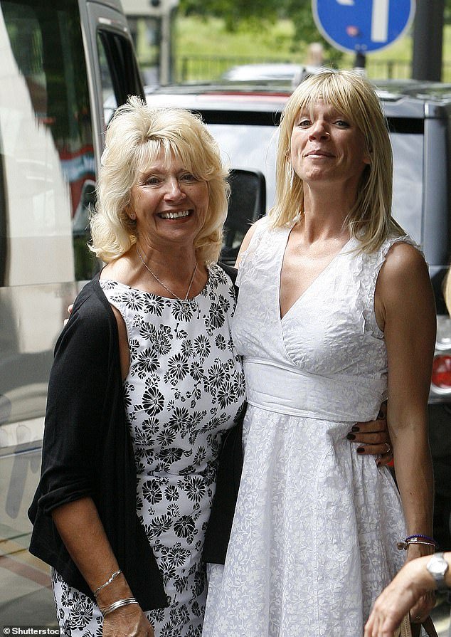 In a previous interview, Zoe said: 'I'm looking after my mum a bit now;  I see her almost every day.  She's beautiful' (pictured together in 2011)