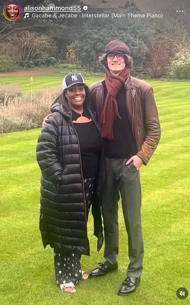 The This Morning presenter appeared to share a photo on social media showing the couple on a country walk with their arms around each other - but it was deleted within minutes