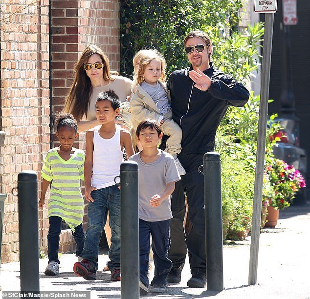 Jolie has accused her ex-husband of abusing both her and their six children: Maddox Chivan, 22, Pax Thien, 20, Zahara Marley, 19, Shiloh Nouvel, 17, and twins Knox Leon and Vivienne Marcheline, 15.