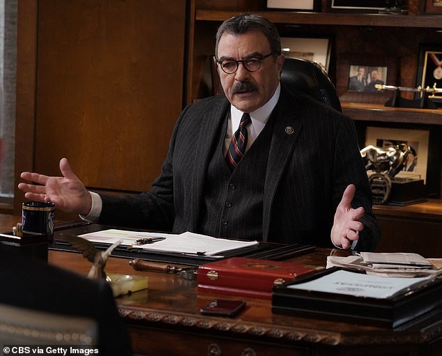 Selleck plans to relax and travel when the curtain falls on the final episode of his hit cop show Blue Bloods.  The actor's 13-year run on the CBS series is coming to an end later this year