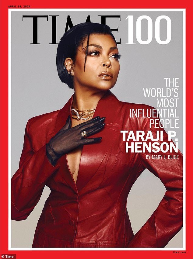 Both the 28-year-old Albanian singer and Taraji P. Henson were featured on the covers of the annual issue