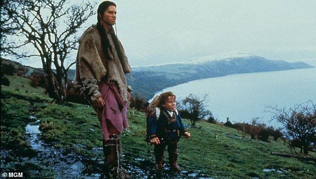 Davis with Val Kilmer in the 1988 film Willow. During the making of the film he met his future wife Samantha