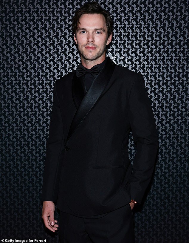 The 93-year-old - who looked frail but vibrant last month - cast Nicholas Hoult (pictured in October) as a man who comes to a chilling realization while on a jury