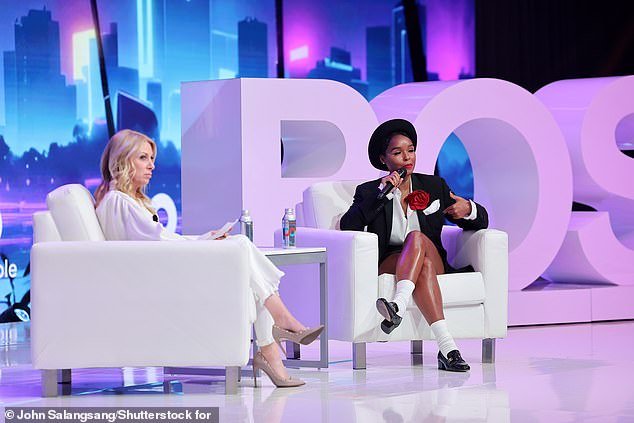 Monae took the stage with TIME Chief Executive Officer Jessica Sibley on Wednesday for her panel presentation