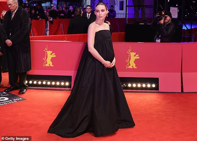 Mara revealed her pregnancy in February, when she debuted her baby bump on the red carpet of the premiere of her film La Cocina at the Berlinale International Film Festival