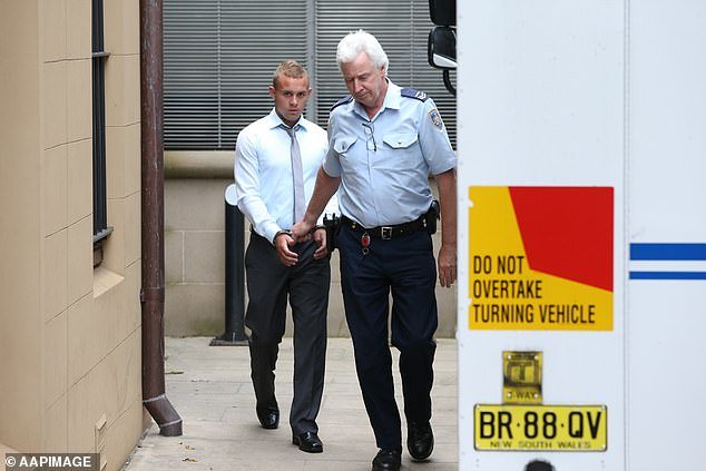 Kieran Loveridge (left) will be released from prison on Thursday after the NSW State Parole Authority determined there would be a 'significantly increased risk' if he were released at a later date