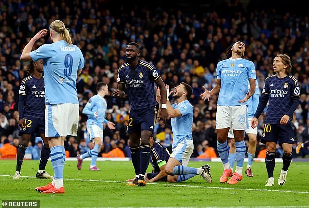 City wasted chance after chance at the Etihad on Wednesday evening