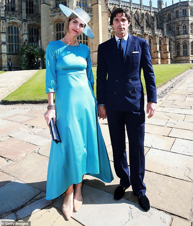 Delfina Blaquier and Nacho Figueras at Harry and Meghan's wedding in Windsor in May 2018