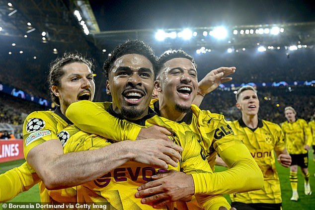 Borussia Dortmund defeated Atletico Madrid 4-2 to progress as 5-4 winners on aggregate