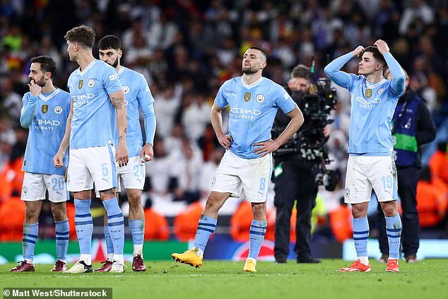 City were eliminated in the quarter-finals after losing on penalties to Real Madrid
