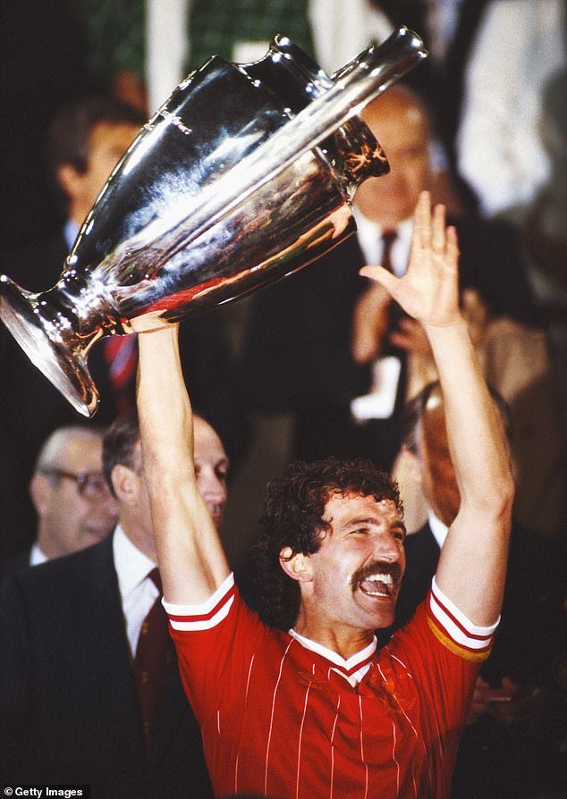 He also shared a photo of Mail Sport columnist Graeme Souness celebrating with Liverpool