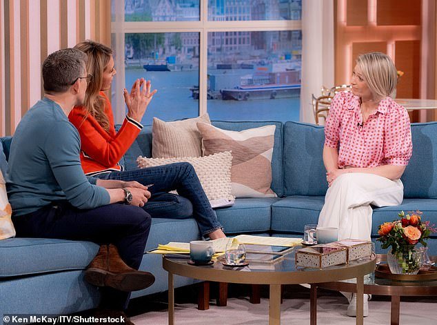 'My father was a police officer in England.  He gave me the seal of approval,” she told Cat Deeley and Ben Shephard