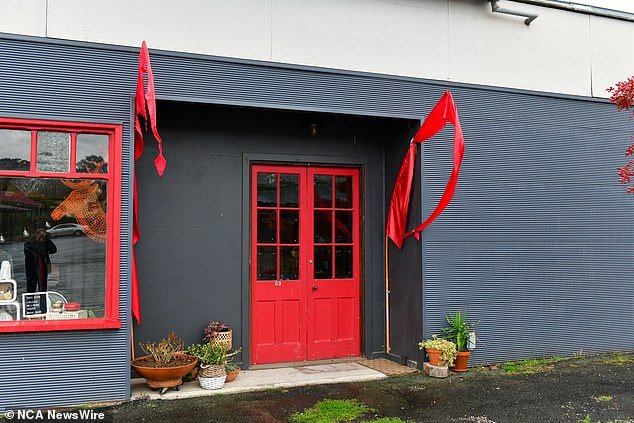 Ms Dixon and two other Soul Barn customers were rushed from the wellness center to hospital after the possible poisoning (pictured, Soul Barn in Ballarat)