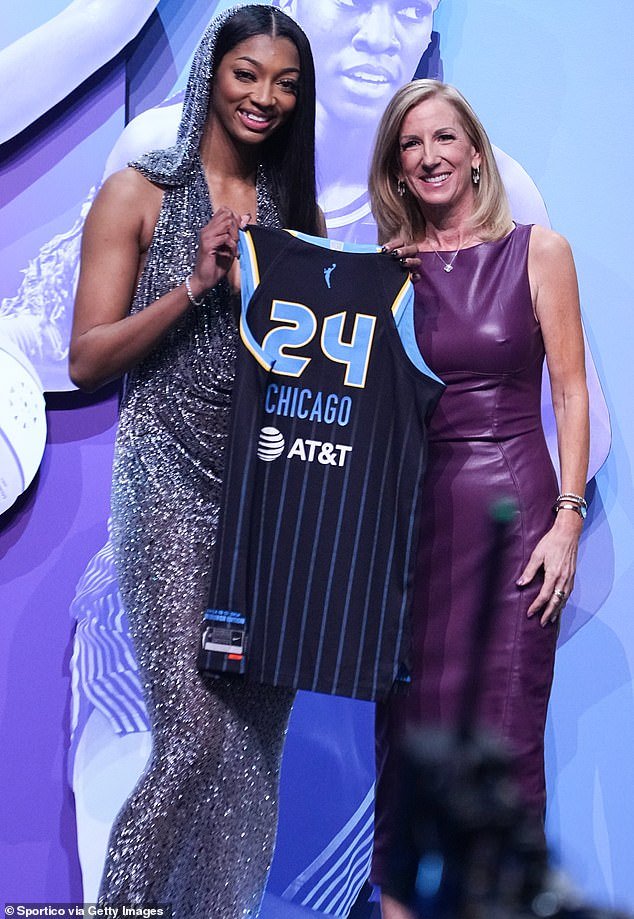 The 21-year-old former LSU star was selected by the Chicago Sky with the No. 7 overall pick