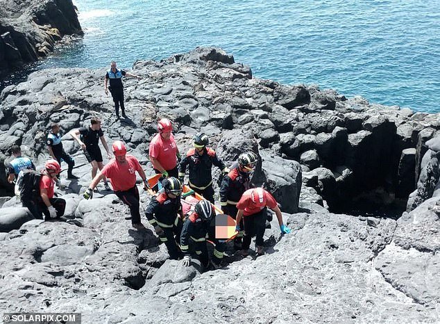 The victim was carried away from the El Tancon sea cave in Puerto Santiago, northern Tenerife
