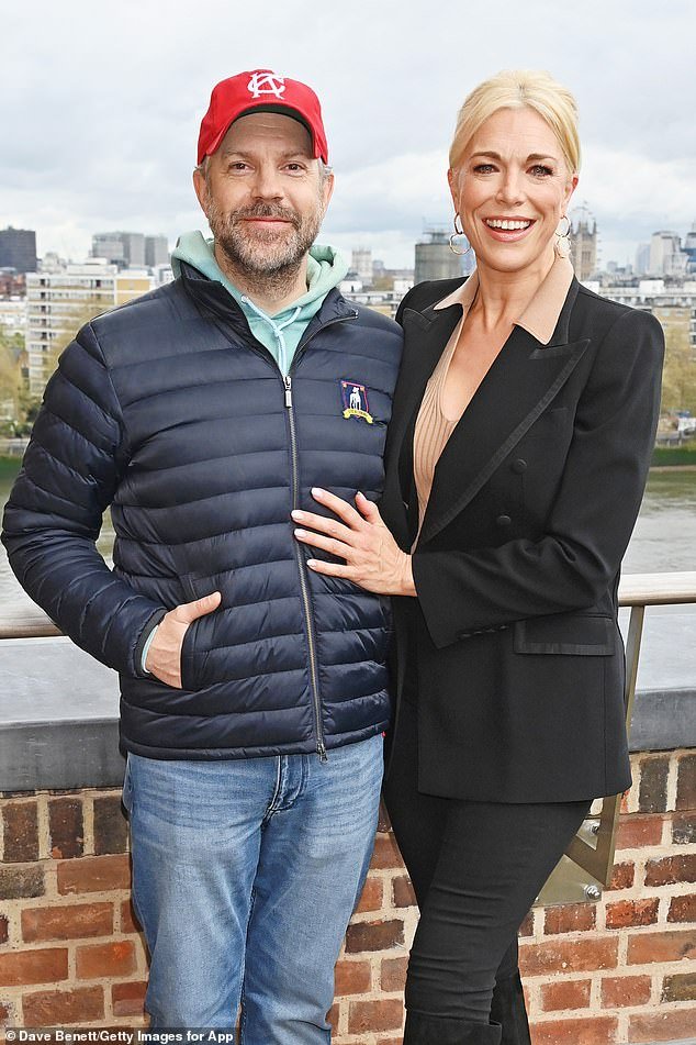 After some chemistry tests with other actresses, Sudeikis claimed he knew she was the one for the role from the moment she walked through the door (seen at a Ted Lasso photocall last year)