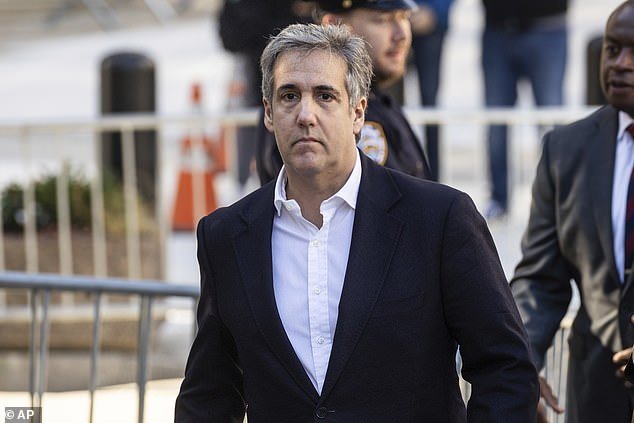 Trump has repeatedly attacked the credibility of his former fixer Michael Cohen, who was jailed for his part in the 'hush money' plot