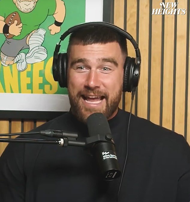 Travis Kelce spoke about his respect for Rees-Zammit for changing careers at the age of 23