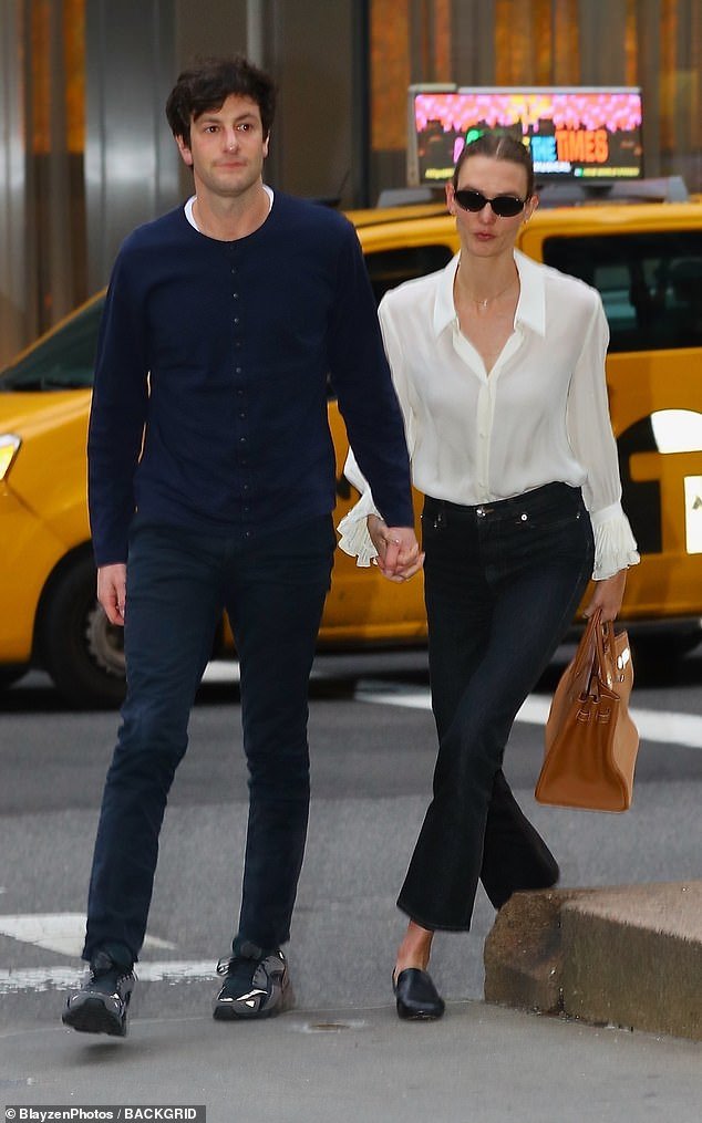 It comes after Karlie was a vision of style as she stepped out with her husband Joshua Kushner, 38, on Wednesday