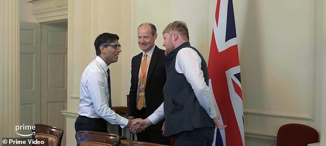 The trailer ends with Kaleb meeting with Prime Minister Rishi Sunak to discuss the state of agriculture in Britain