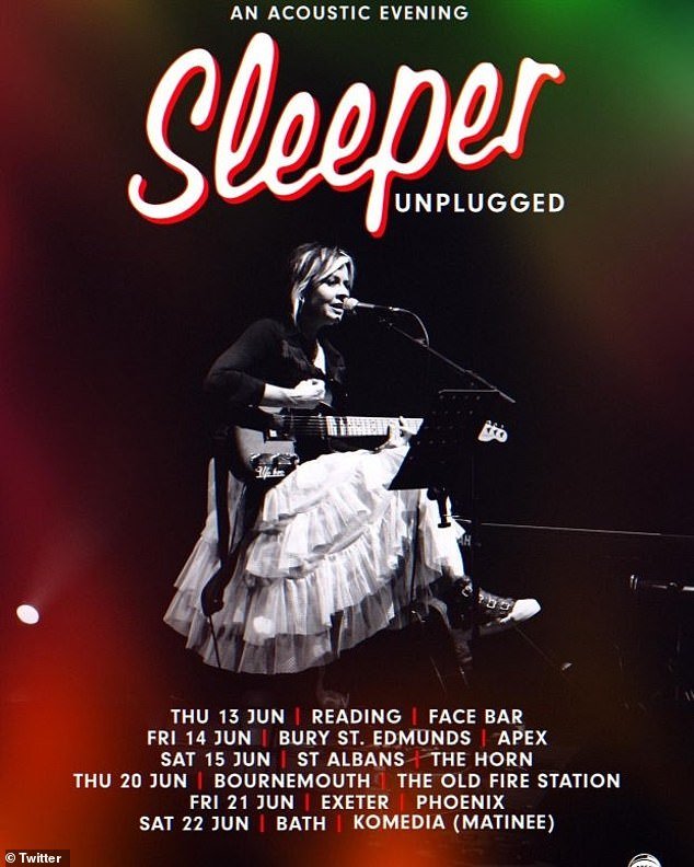 Sleeper Unplugged kicks off in Reading on June 13 with six shows before ending in Bath on June 22