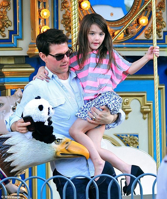 Suri celebrated her milestone 18th birthday without her father Tom Cruise (seen together in 2011), who has been virtually banished from his youngest child's life for years.