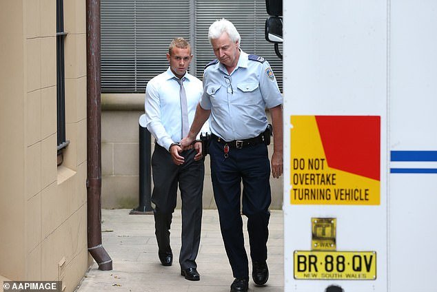 Kieran Loveridge (left) was released from prison on Friday after the NSW State Parole Authority determined there would be a 'significantly increased risk' if he were released at a later date