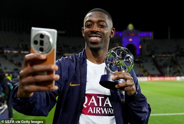 Ousmane Dembele is currently playing for PSG after a previous difficult spell at Barcelona