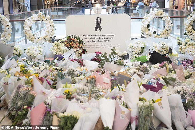 Tributes continue to flow as shoppers return to Westfield Bondi Junction a week after the tragedy