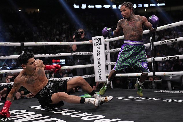 The 25-year-old was dropped in April 2023 with a left hook from Gervonta Davis