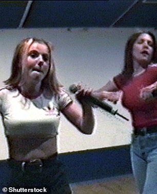 The Spice Girls were initially formed at an open audition in London in 1994 and were initially known as Touch (Geri and Melanie C pictured in archive footage of the 2001 documentary Raw Spice)