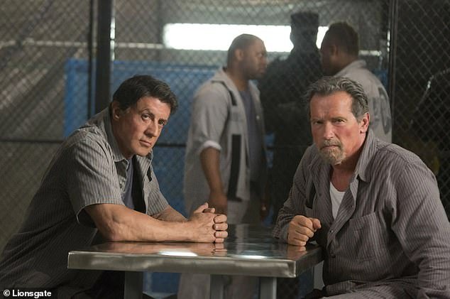 Arnold and Sylvester also starred together in four action films: The Expendables (2010), The Expendables 2 (2012), Escape Plan (2013) and The Expendables 3 (2014).
