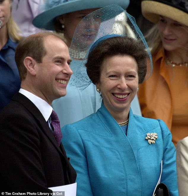 Prince Edward is closest to his older sister, Princess Anne, says Ingrid Seward