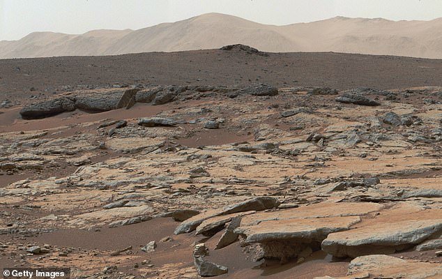 The rocky bottom surface of Gale Crater traps methane, but Curiosity could release it if it tears the crust.