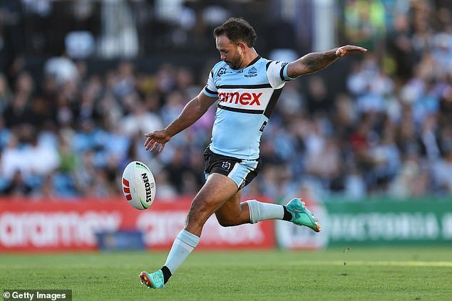 The Sharks star has also been banned from training 'to attend to his wellbeing and health concerns'
