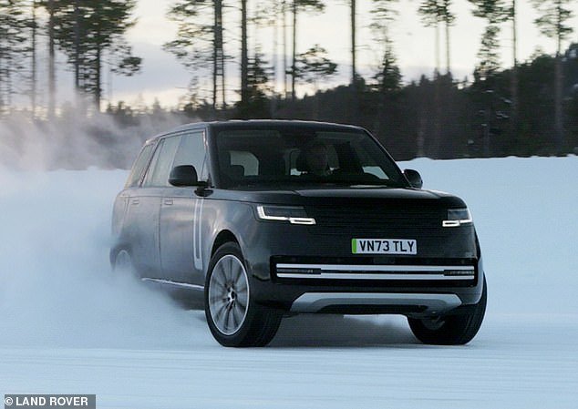 The brand says the 'modernist design language' remains true to the 'Range Rover bloodline'
